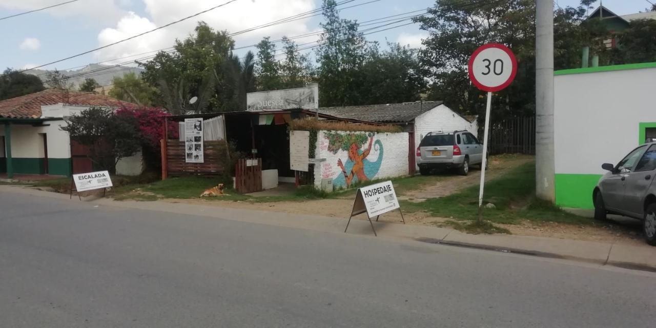 Hotel Hostal Caminos De Suesca Exterior foto